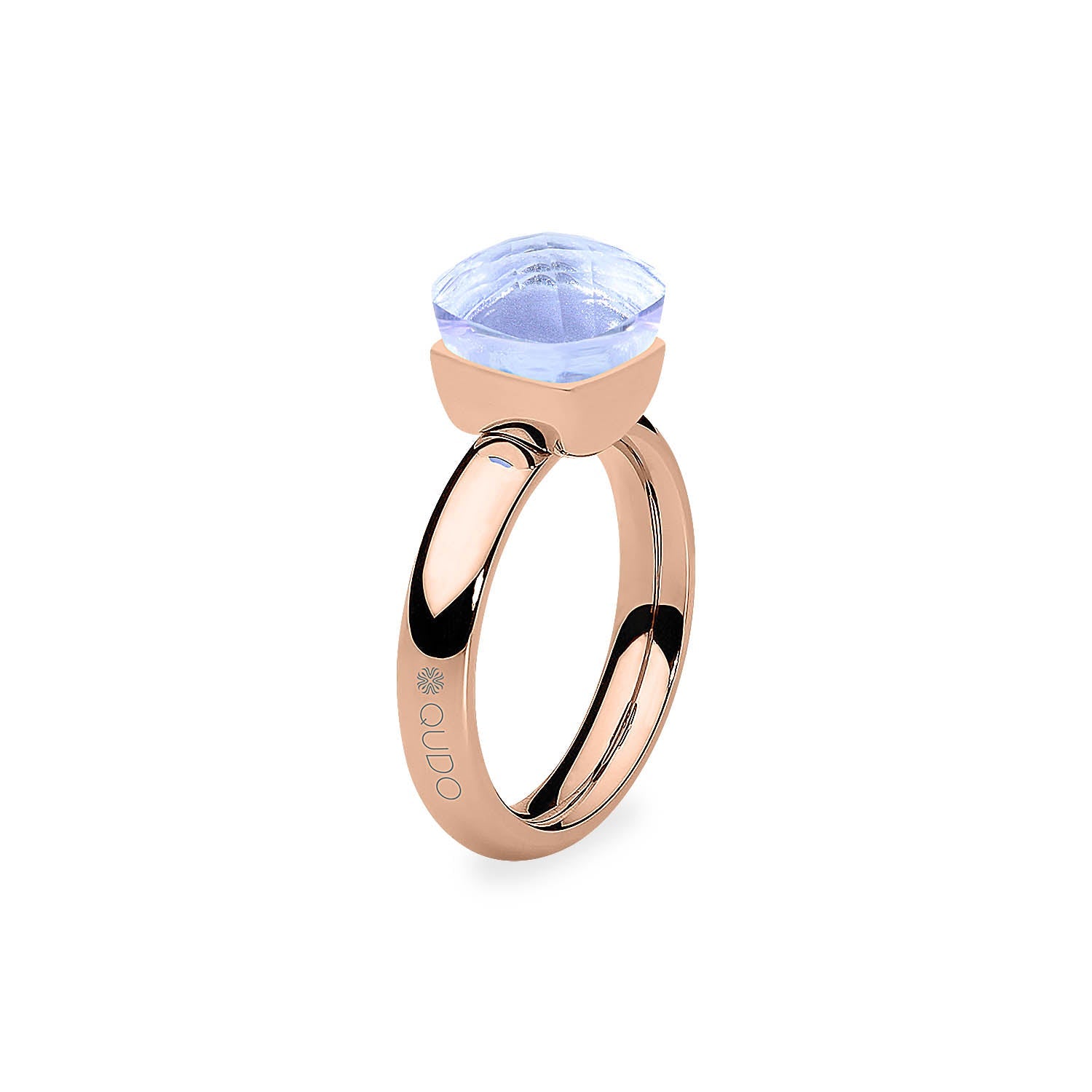 【初回限定】 Blue of Shades - Ring Firenze - QUDO – Gold Rose アクセサリー