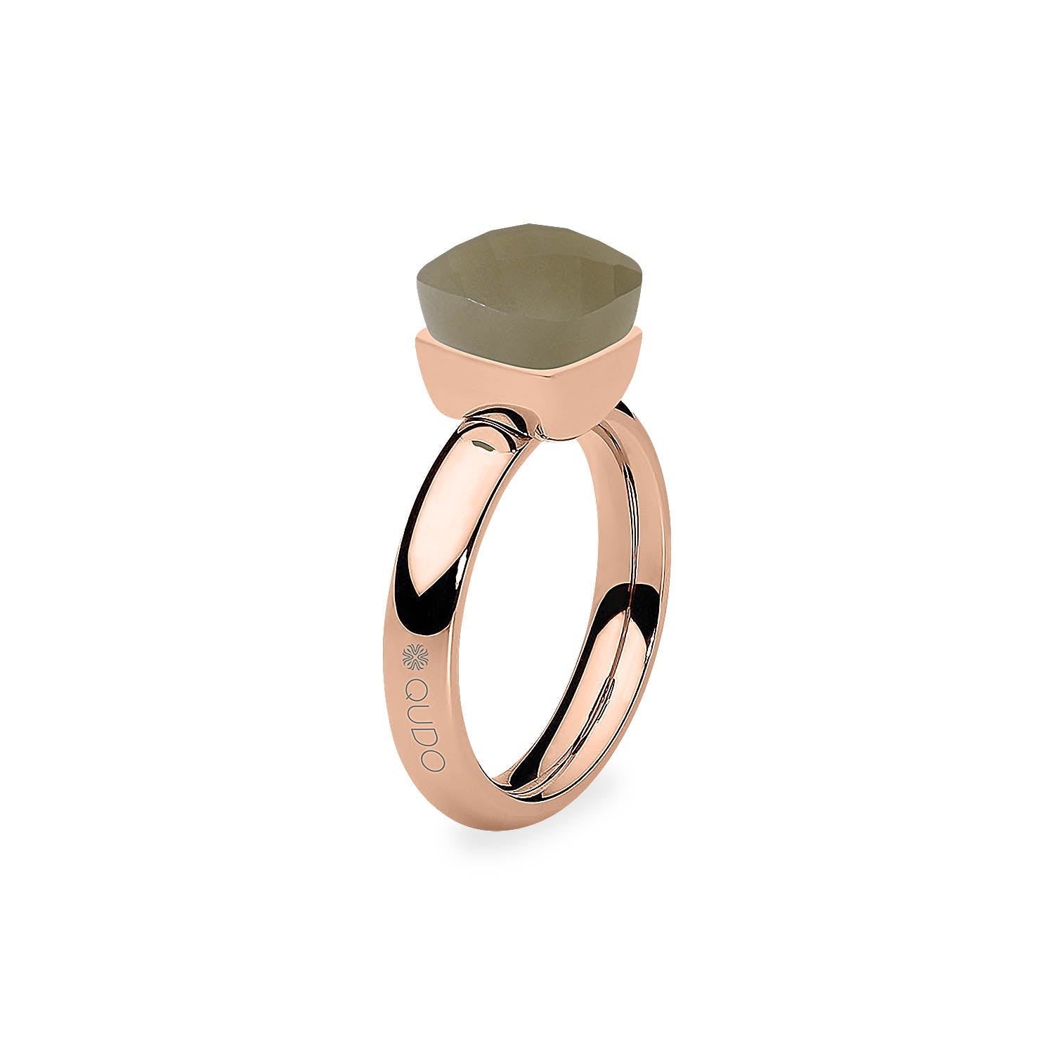 Firenze Ring - Shades of Rose & Grey - Rose Gold