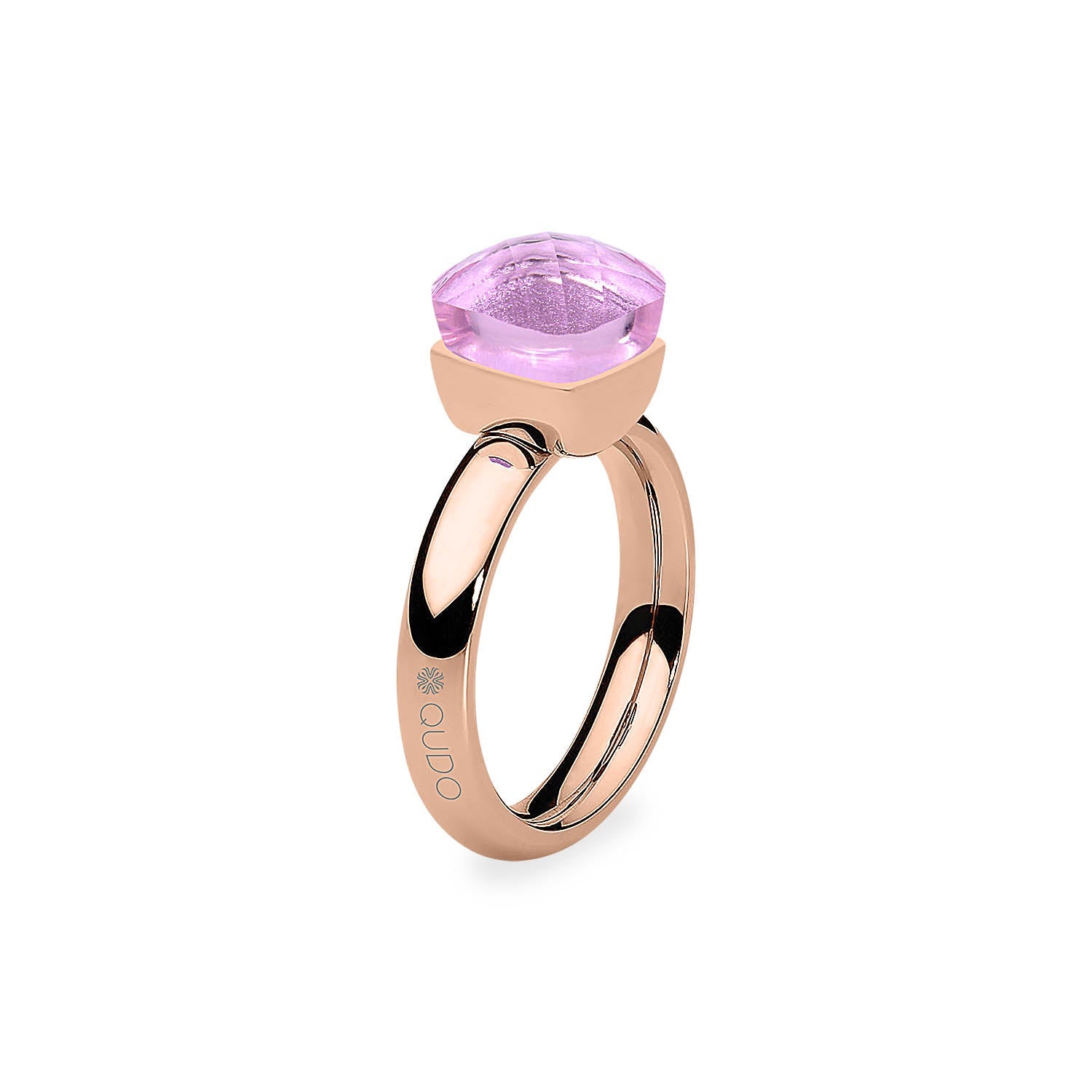 Firenze Ring - Shades of Rose & Grey - Rose Gold