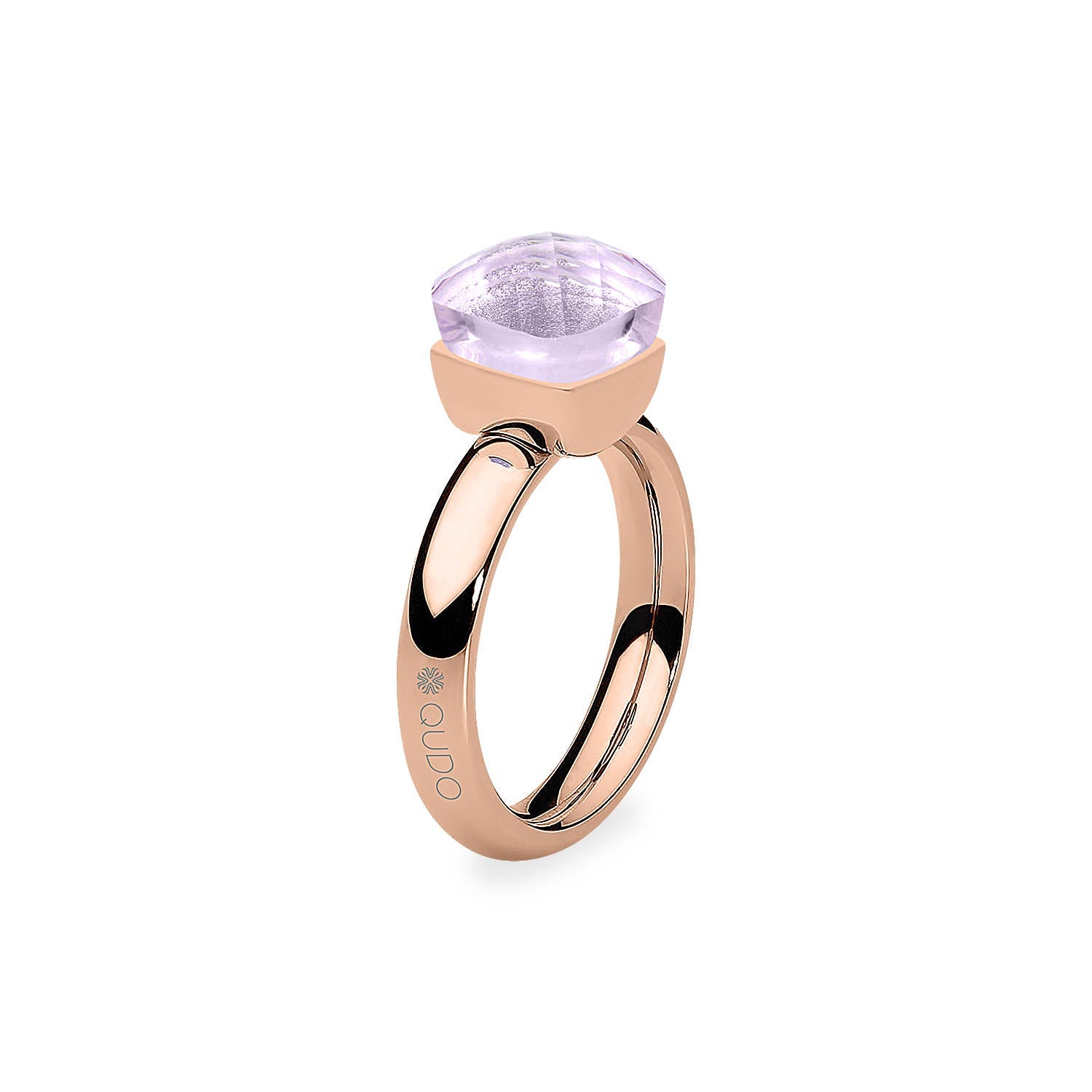 Firenze Ring - Shades of Rose & Grey - Rose Gold