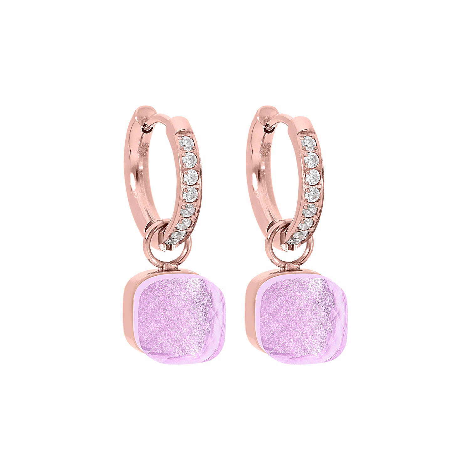 Firenze Deluxe Creolen - Roségold