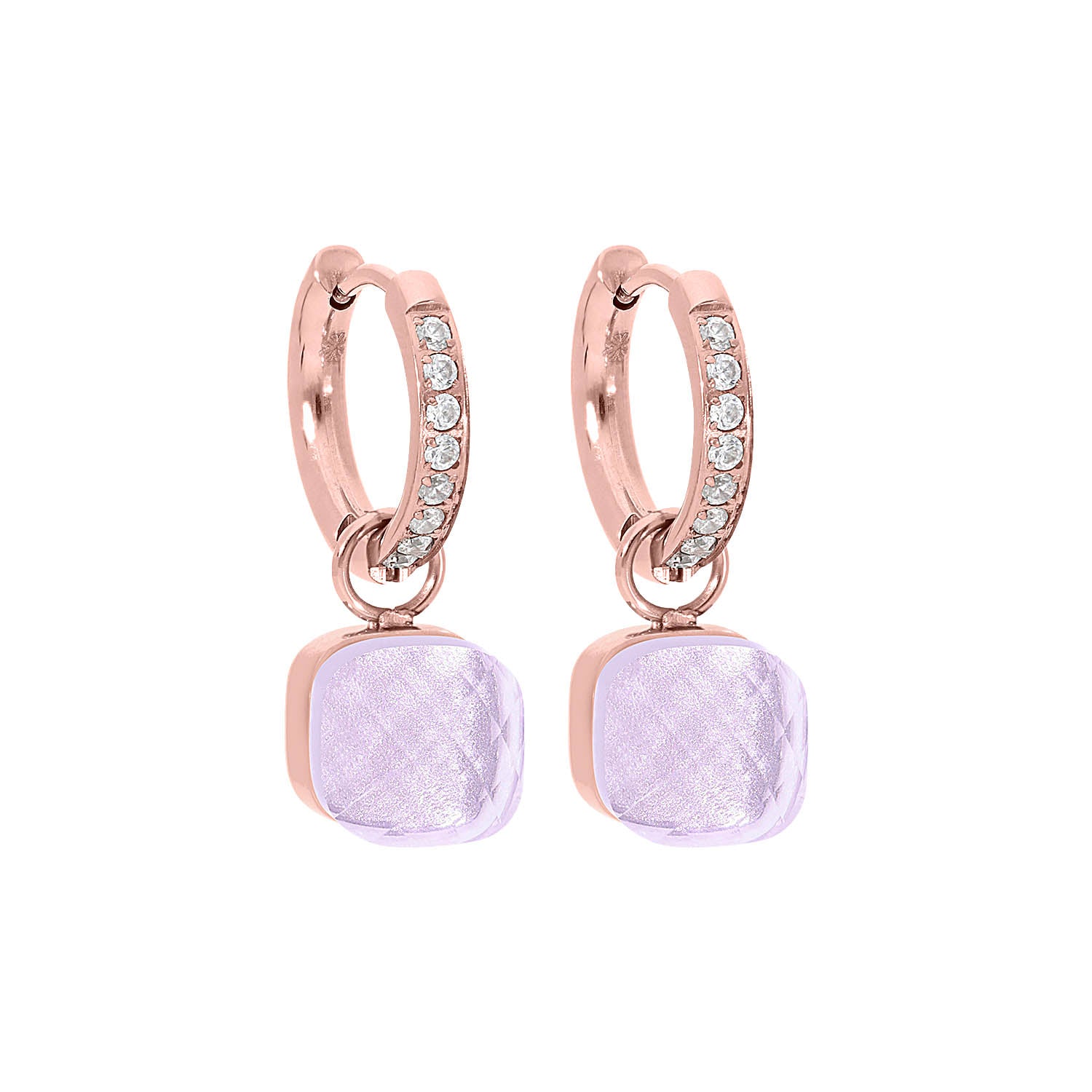 Firenze Deluxe Creolen - Roségold