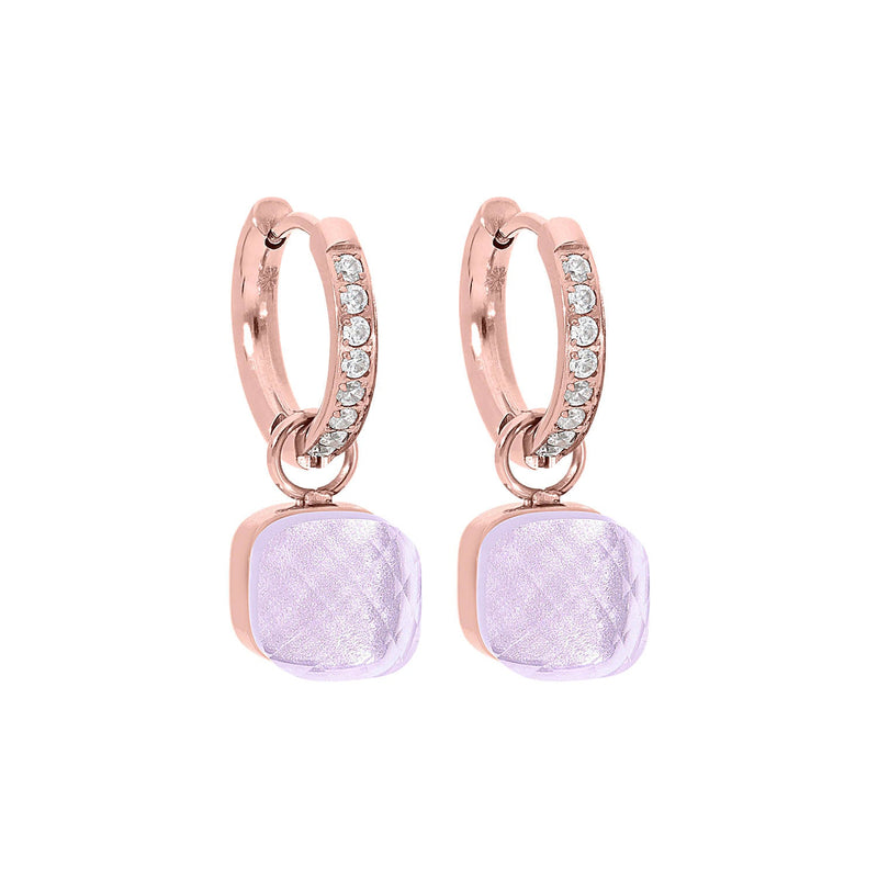 Firenze Deluxe Creolen - Roségold