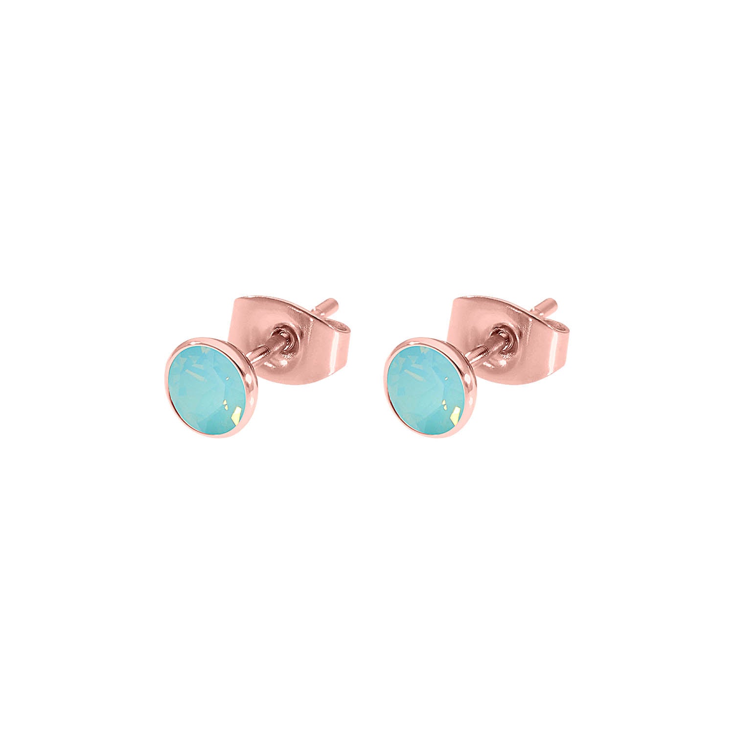 Bottone Ear Studs 5 mm - Rose Gold