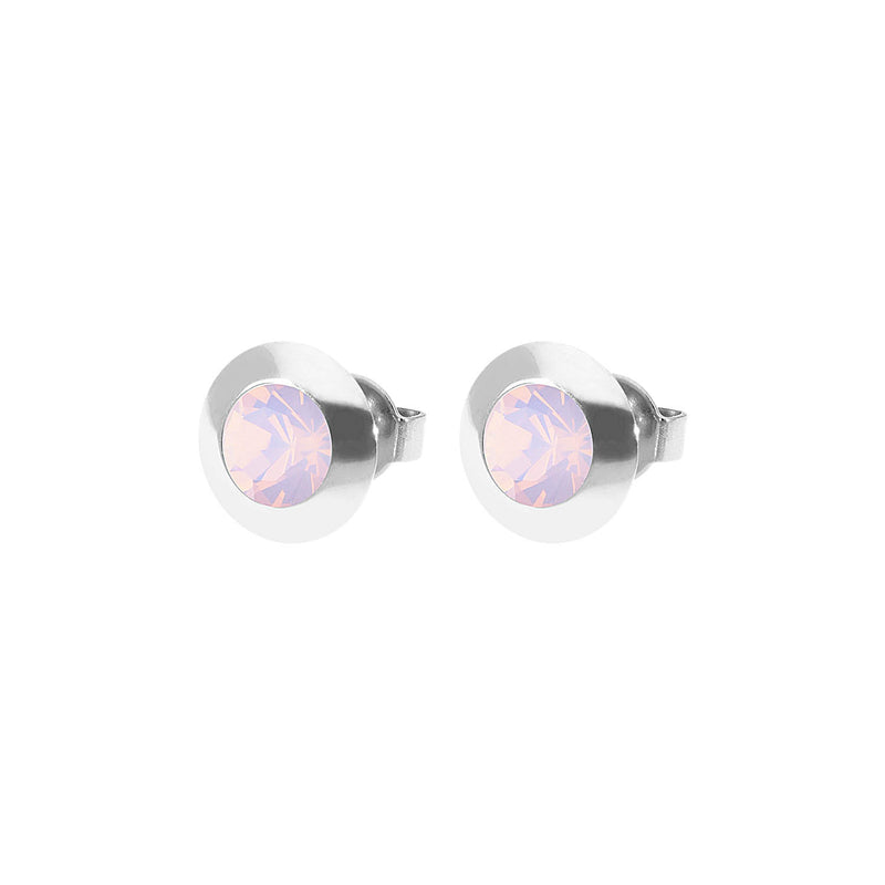 Tondo Ohrstecker 9 mm - Silber