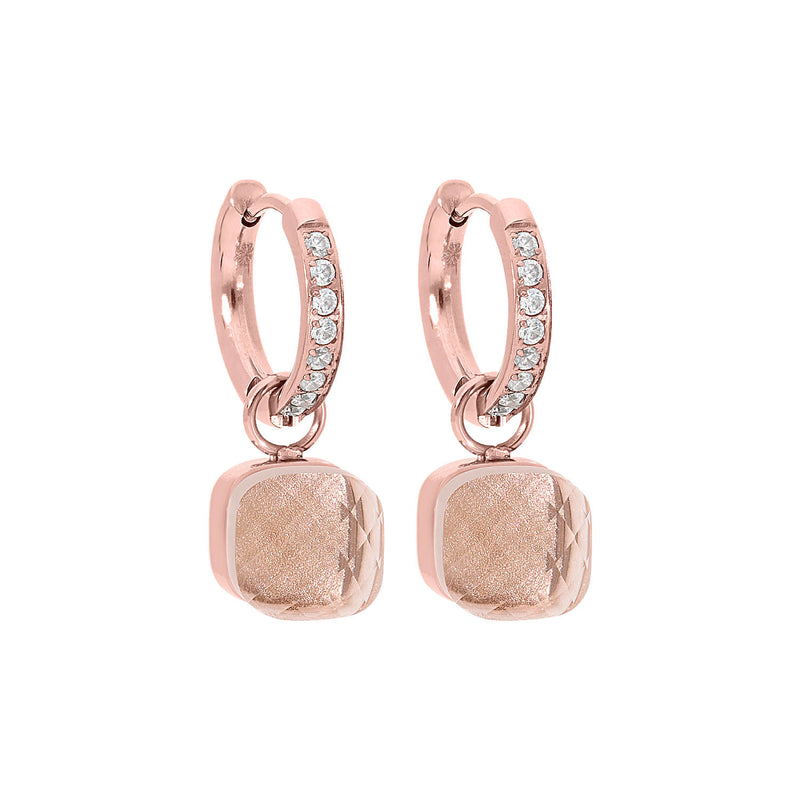 Firenze Deluxe Creolen - Roségold