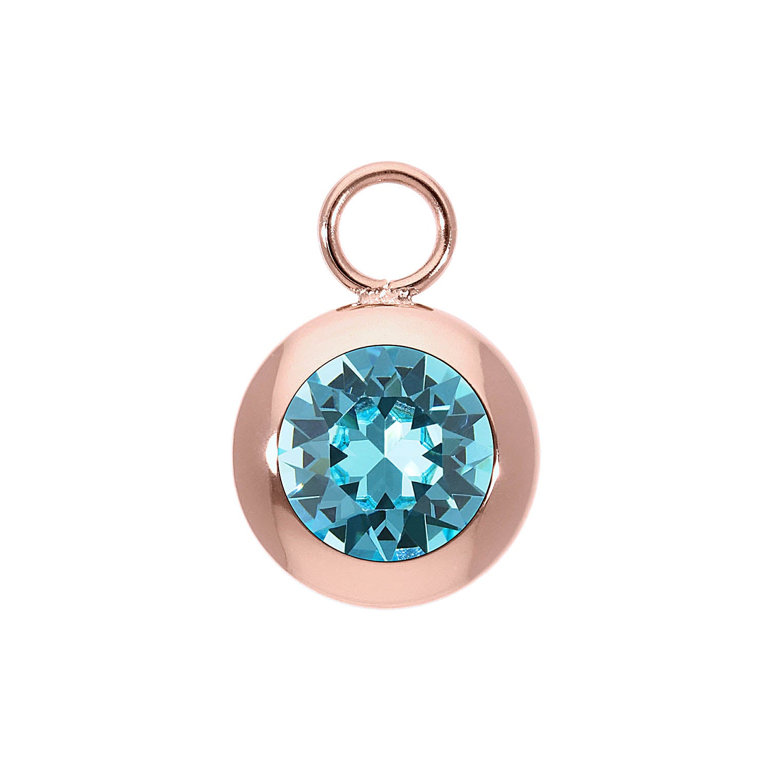 Tondo Charm 13 mm - Roségold