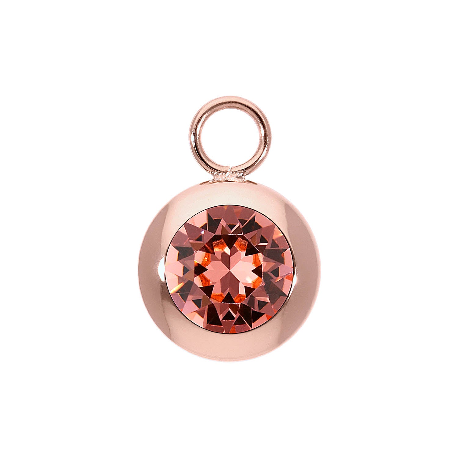 Tondo Charm 13 mm - Roségold