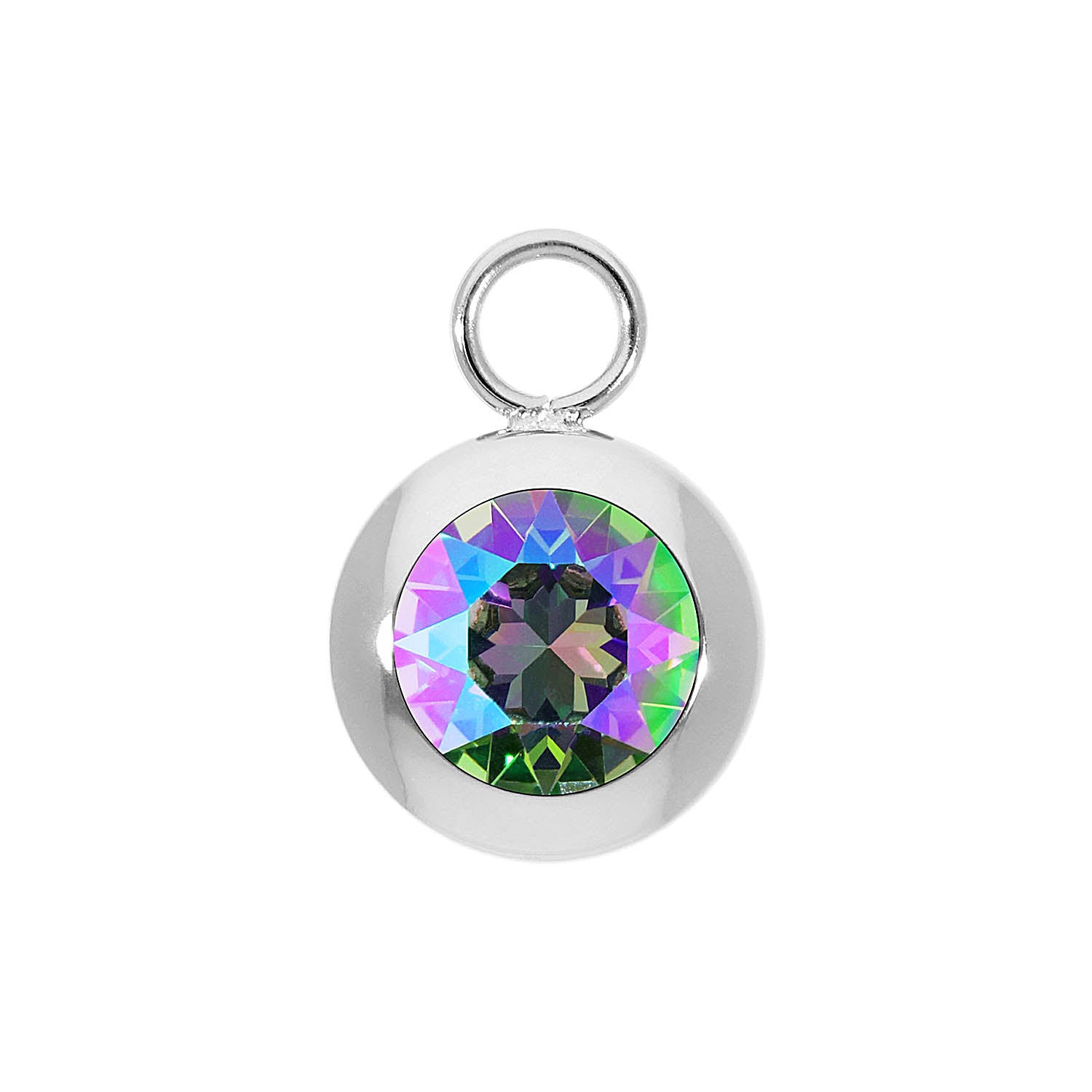 Tondo Charm 13 mm - Silver