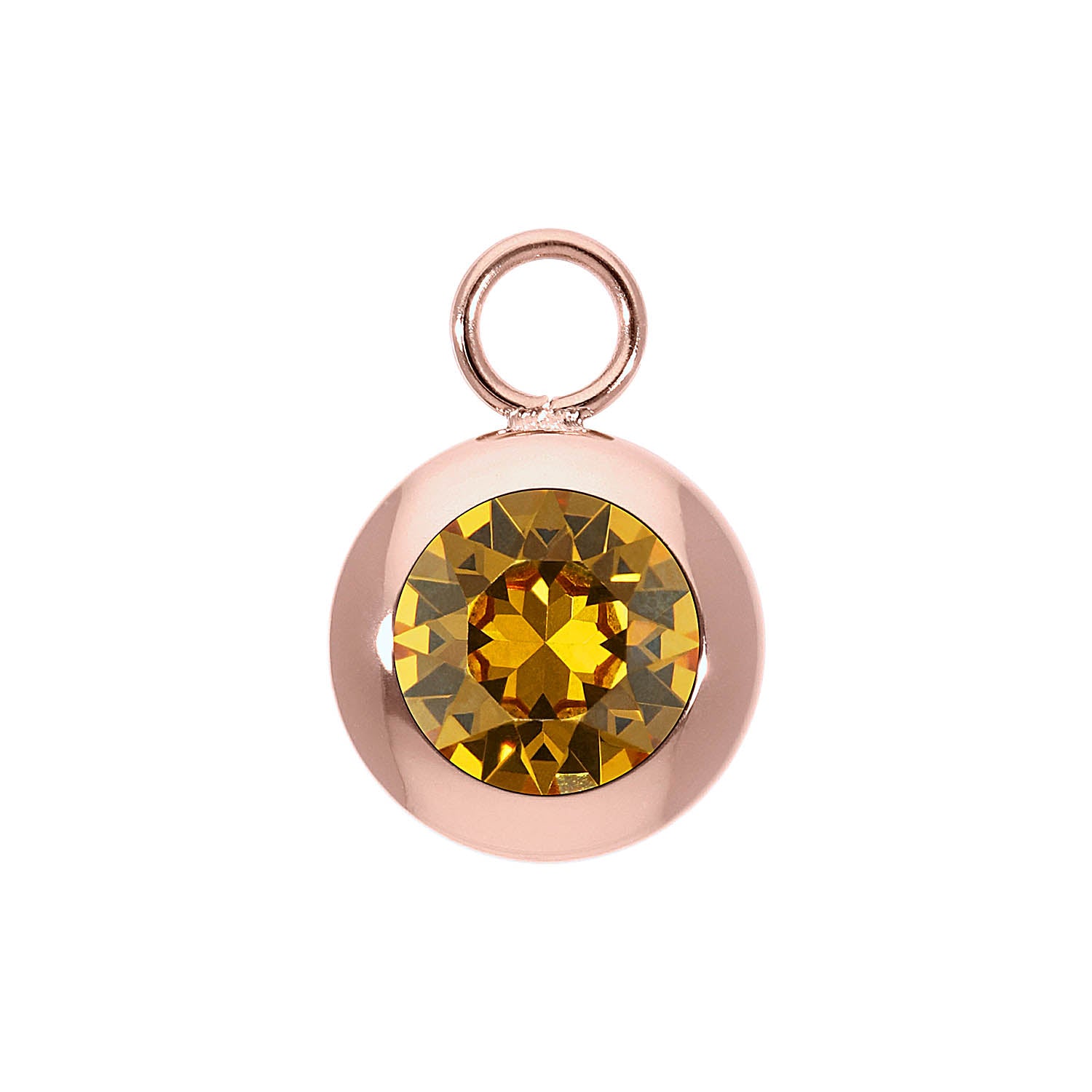 Tondo Charm 13 mm - Roségold