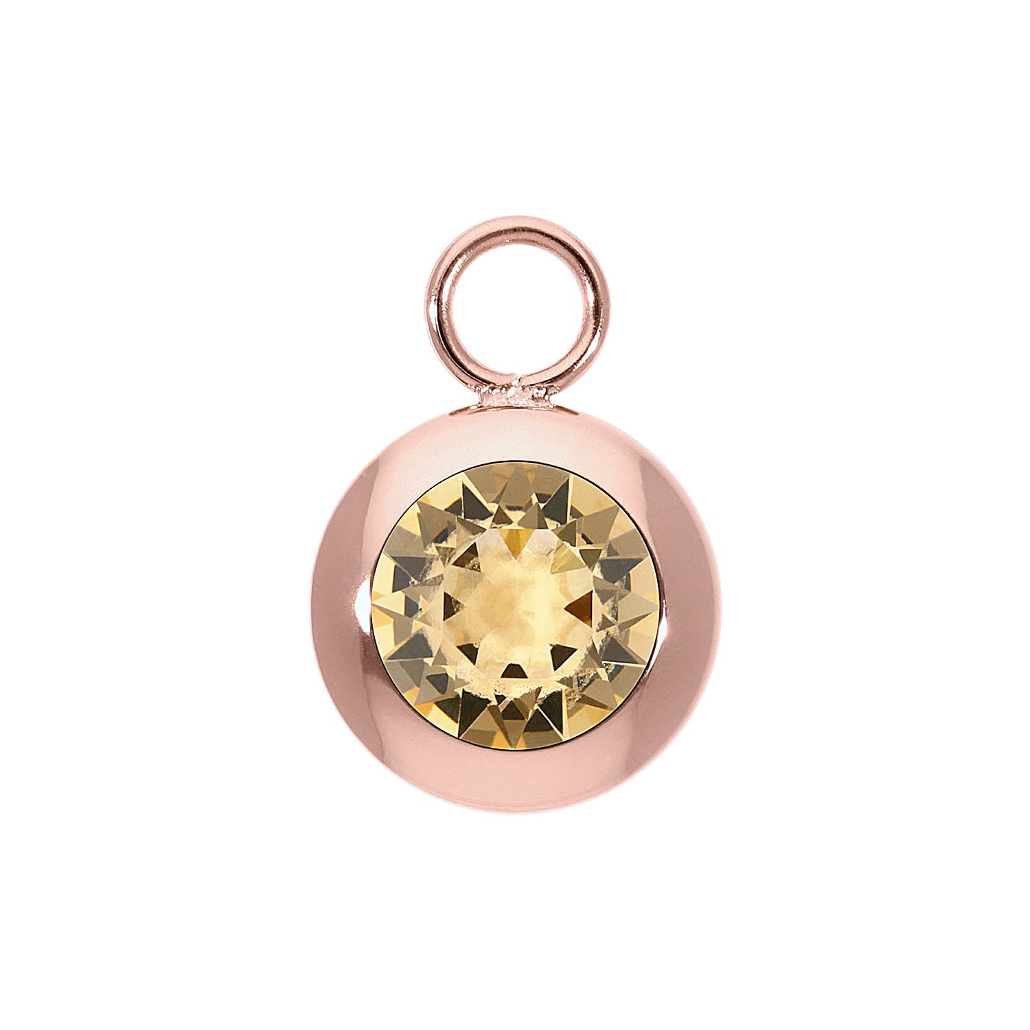 Tondo Charm 13 mm - Roségold