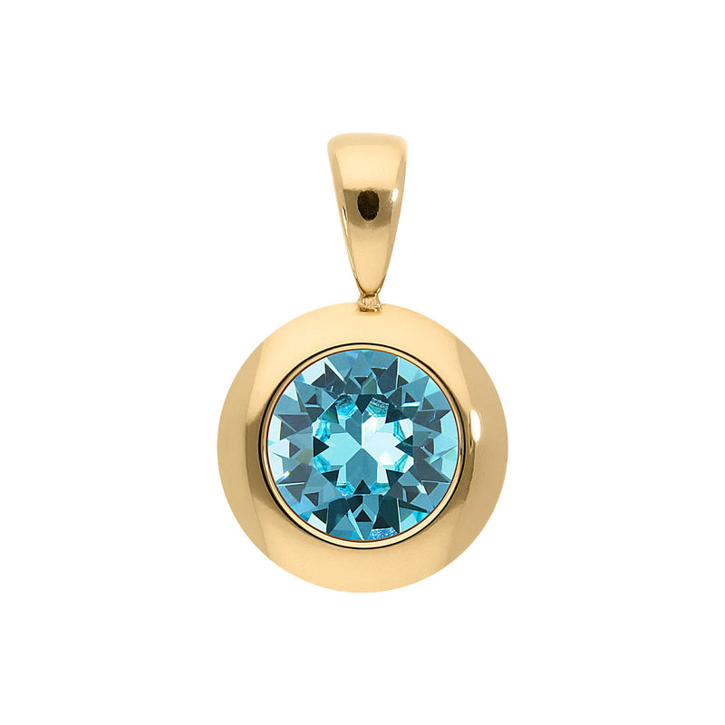 Tondo pendant 13 mm - Gold