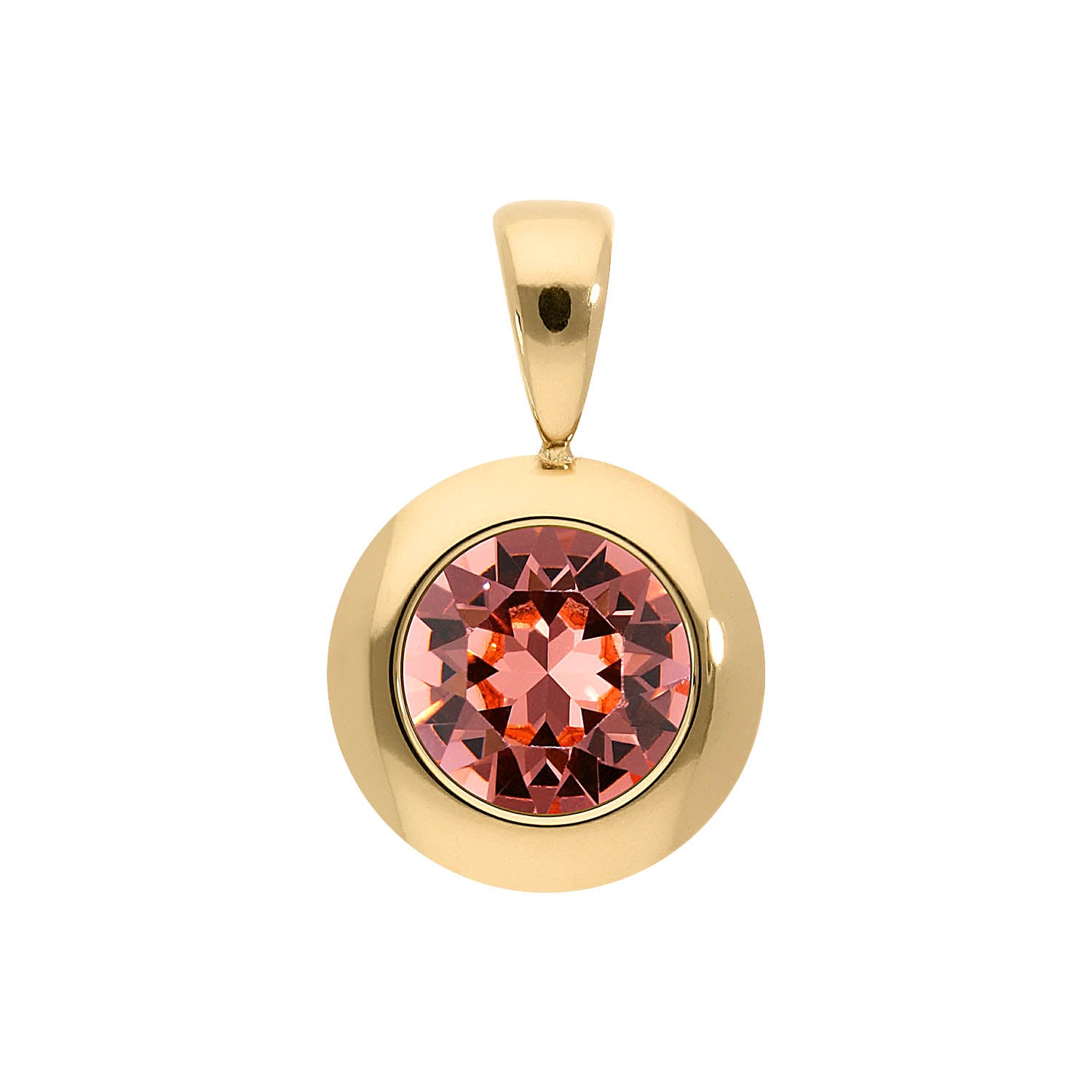 Tondo pendant 13 mm - Gold