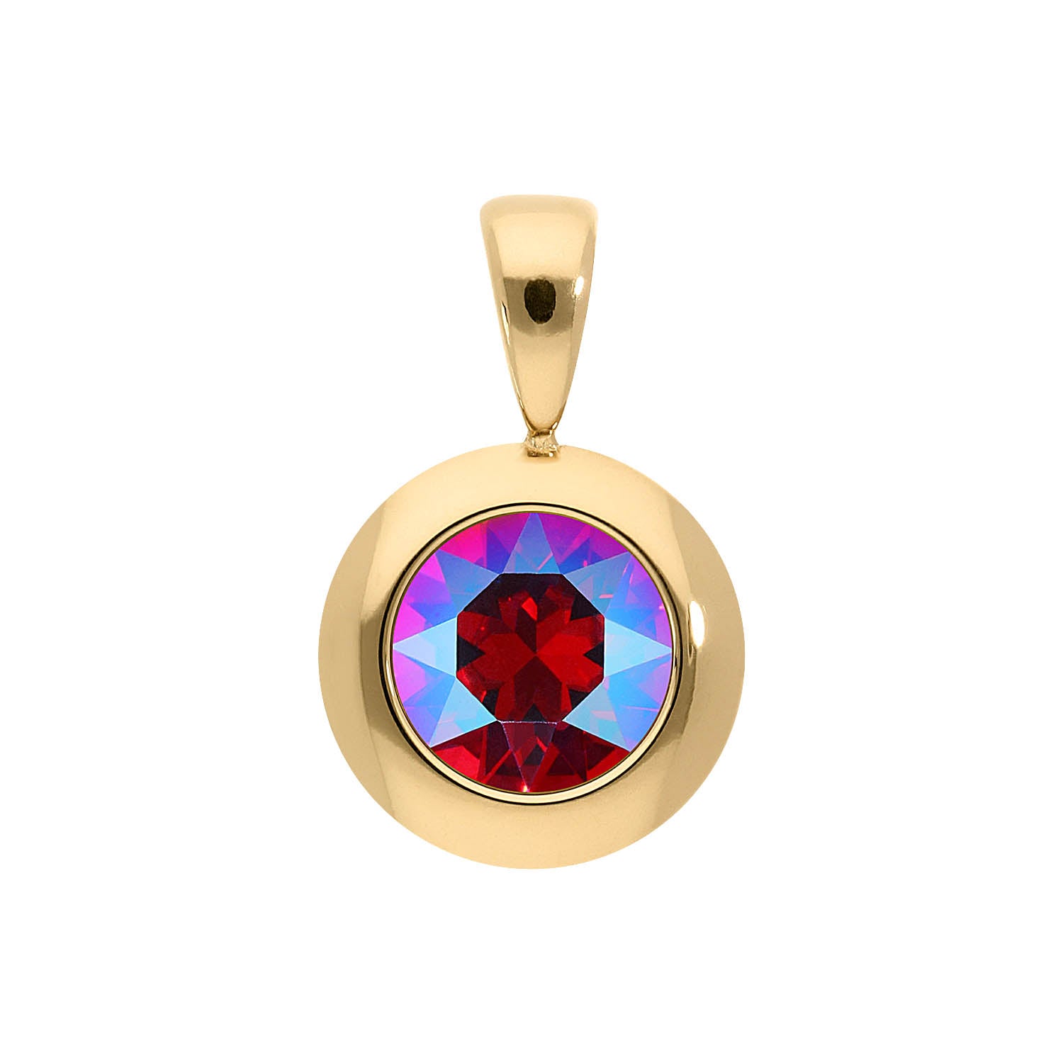 Tondo pendant 13 mm - Gold