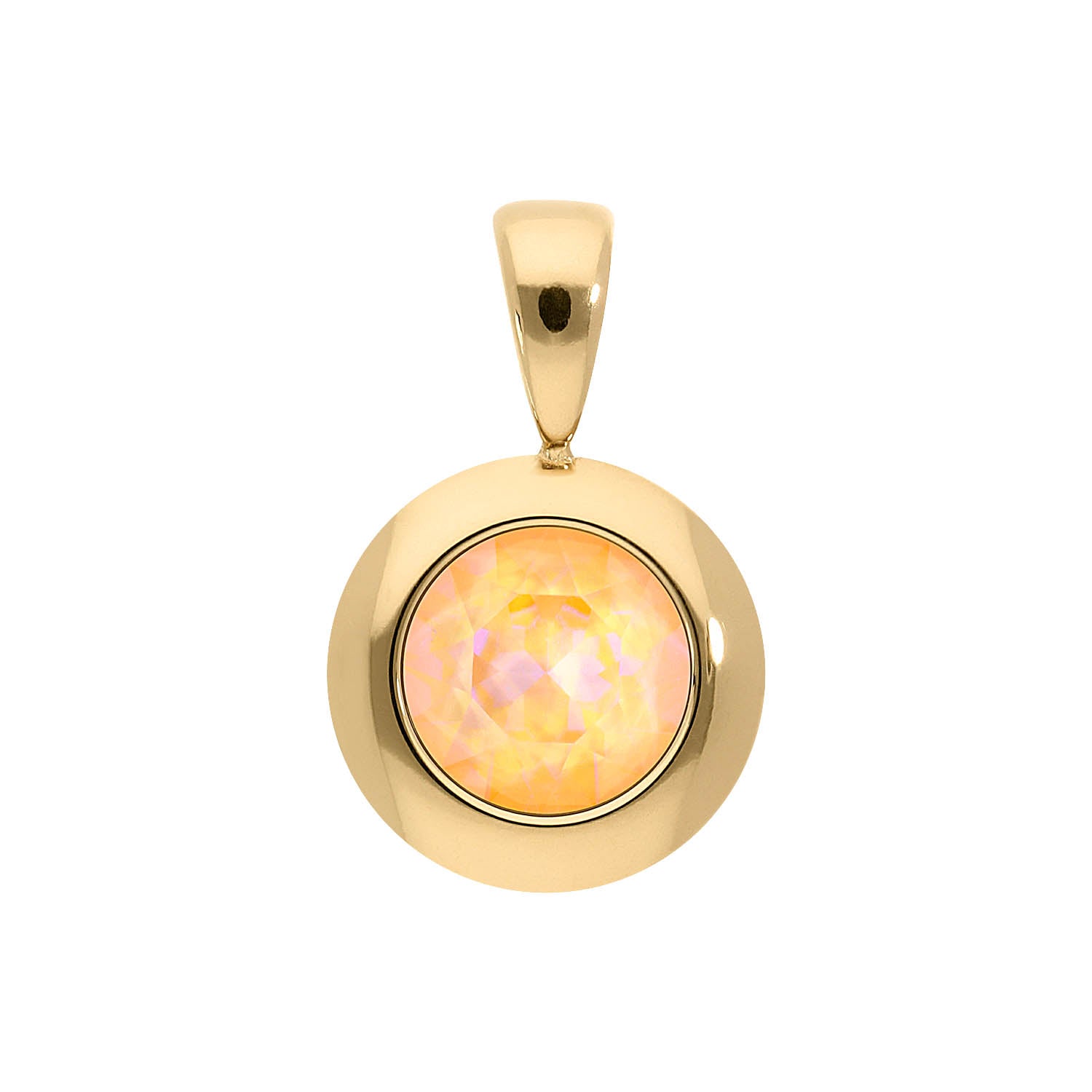 Tondo pendant 13 mm - Gold