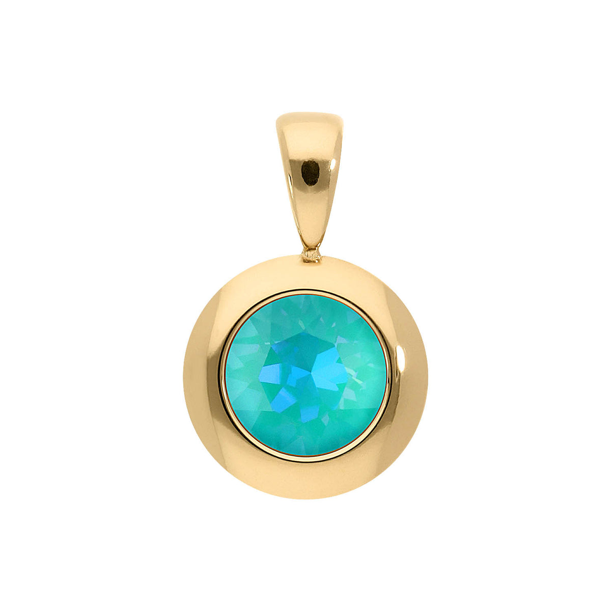 Tondo pendant 13 mm - Gold