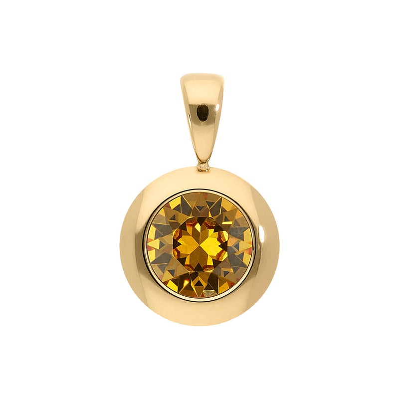 Tondo pendant 13 mm - Gold