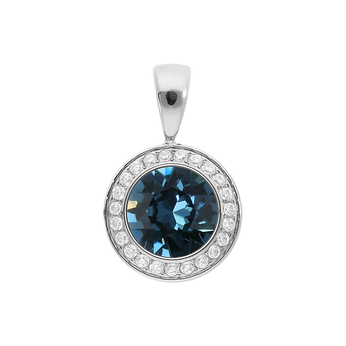 Tondo Deluxe pendant 13 mm - Silver