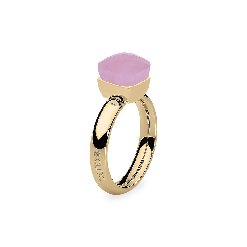 Firenze Ring - Shades of Rose & Grey - Gold