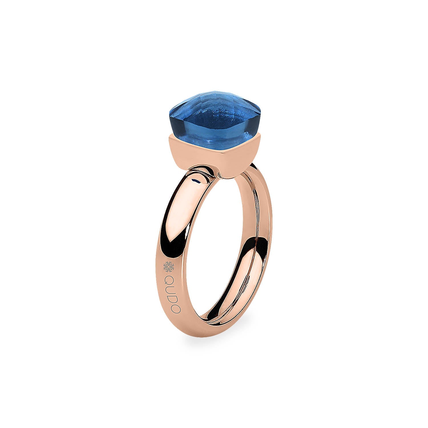 Firenze Ring - Shades of Blue - Roségold