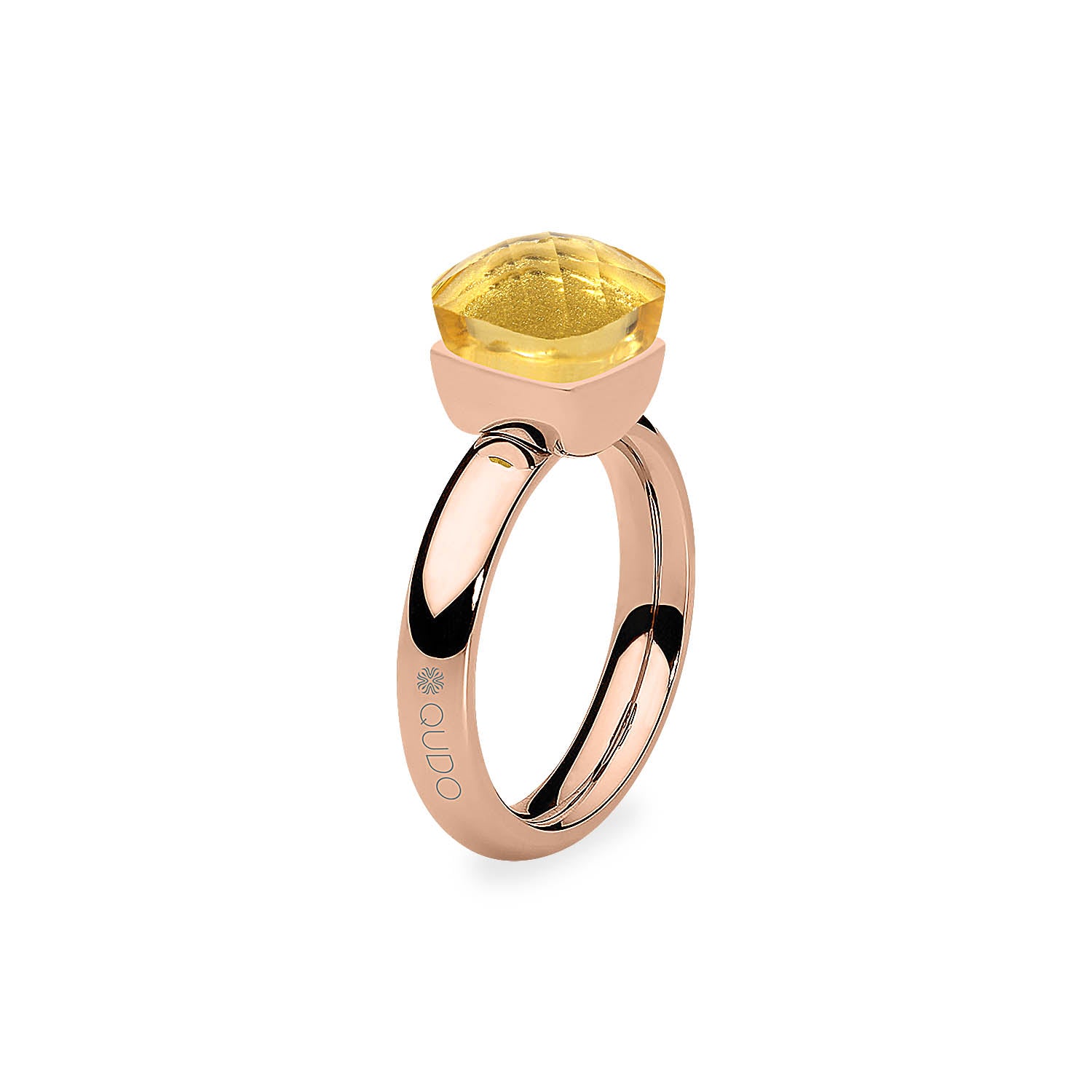 Firenze Ring - Shades of Green & Brown - Roségold