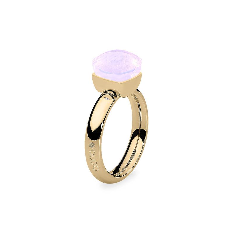 Firenze Ring - Shades of Rose & Grey - Gold