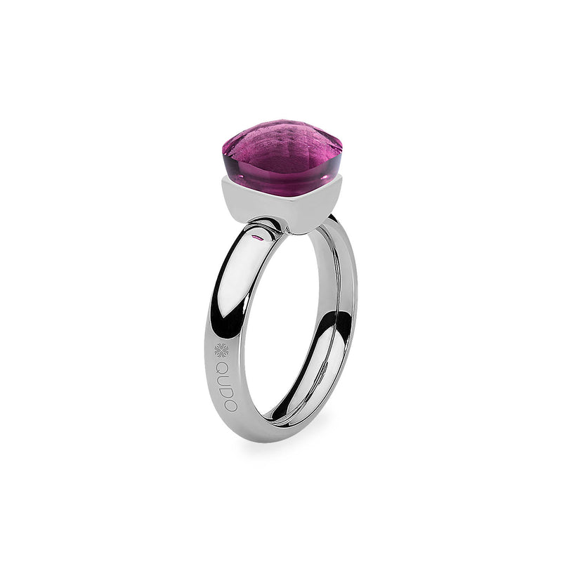 Firenze Ring - Shades of Red & Purple - Silber