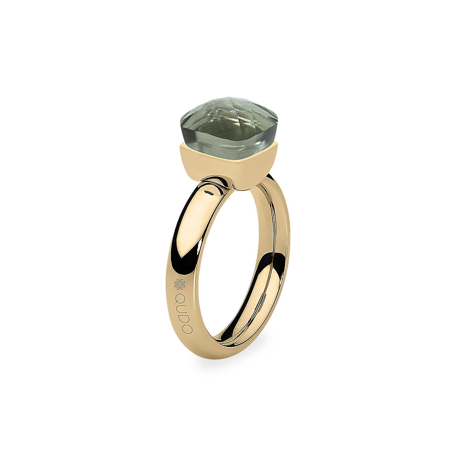 Firenze Ring - Shades of Rose & Grey - Gold