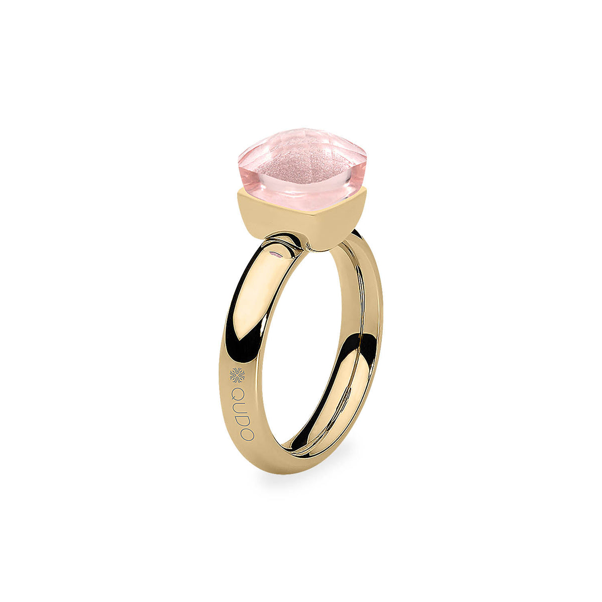 Firenze Ring - Shades of Rose & Grey - Gold