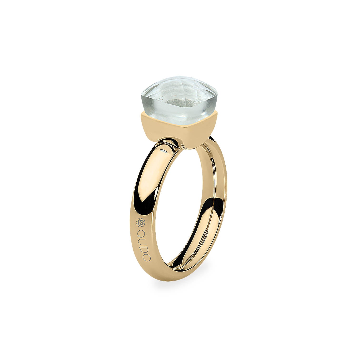 Firenze Ring - Shades of Rose & Grey - Gold