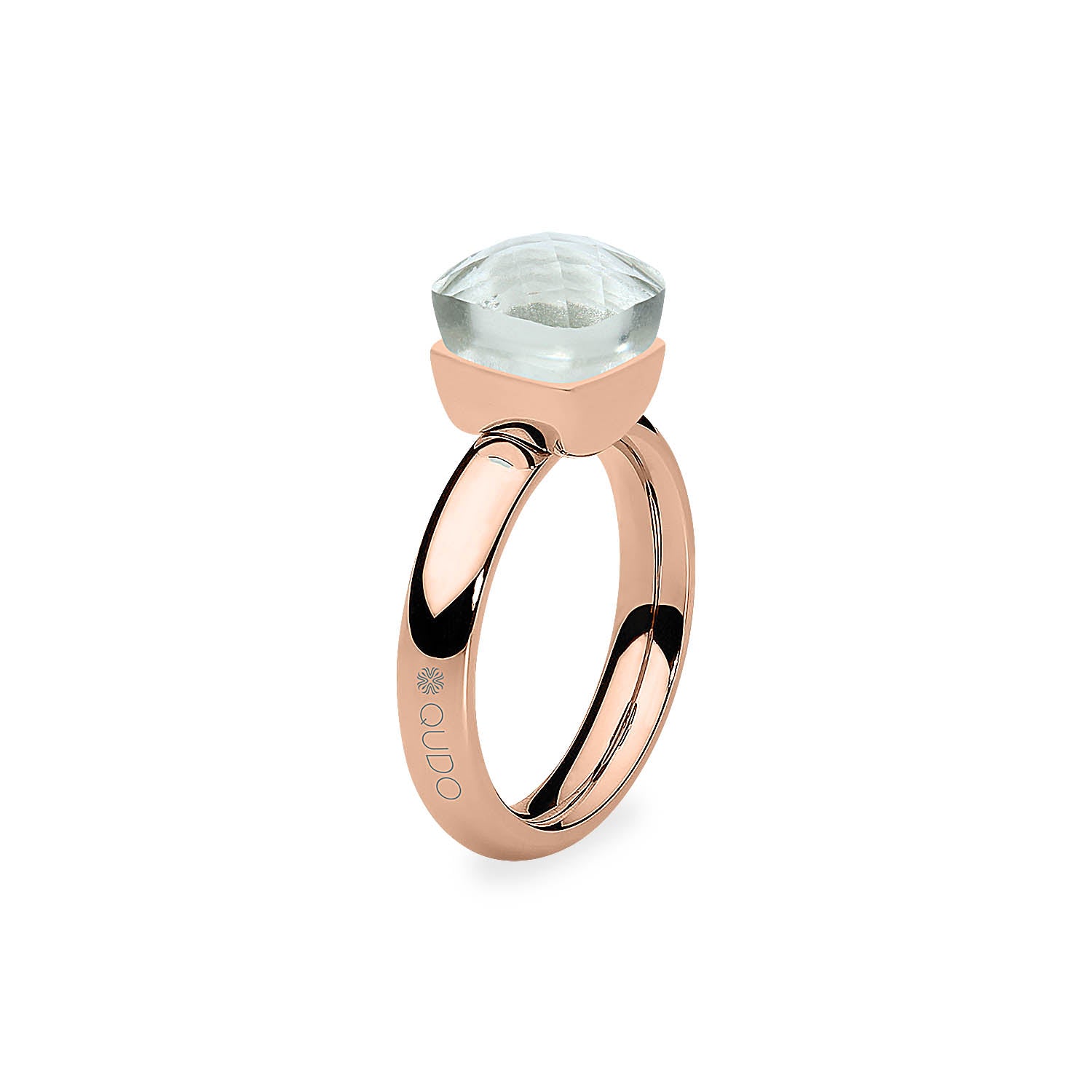 Firenze Ring - Shades of Rose & Grey - Roségold