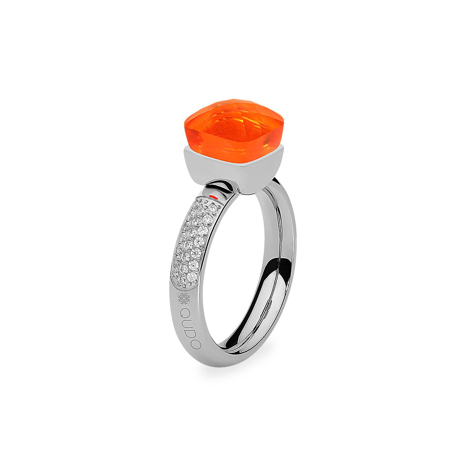 Firenze Deluxe Ring - Shades of Green & Brown - Silver