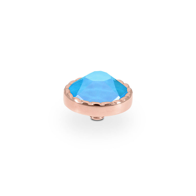 Bocconi Flat Top 9 mm - Roségold